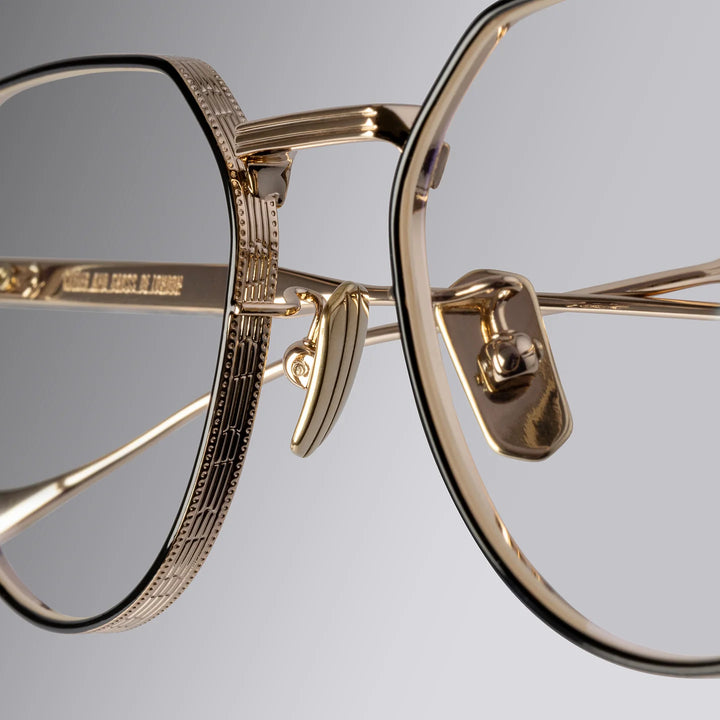 CUTLER AND GROSS KNIGHTSBRIDGE GREEN PELHAM 1430-BLACK ON GOLD