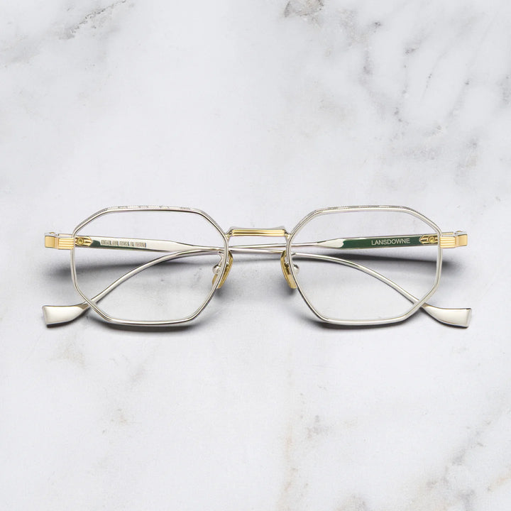CUTLER AND GROSS KNIGHTSBRIDGE GREEN LANSDOWNE 1431-SILVER/GOLD