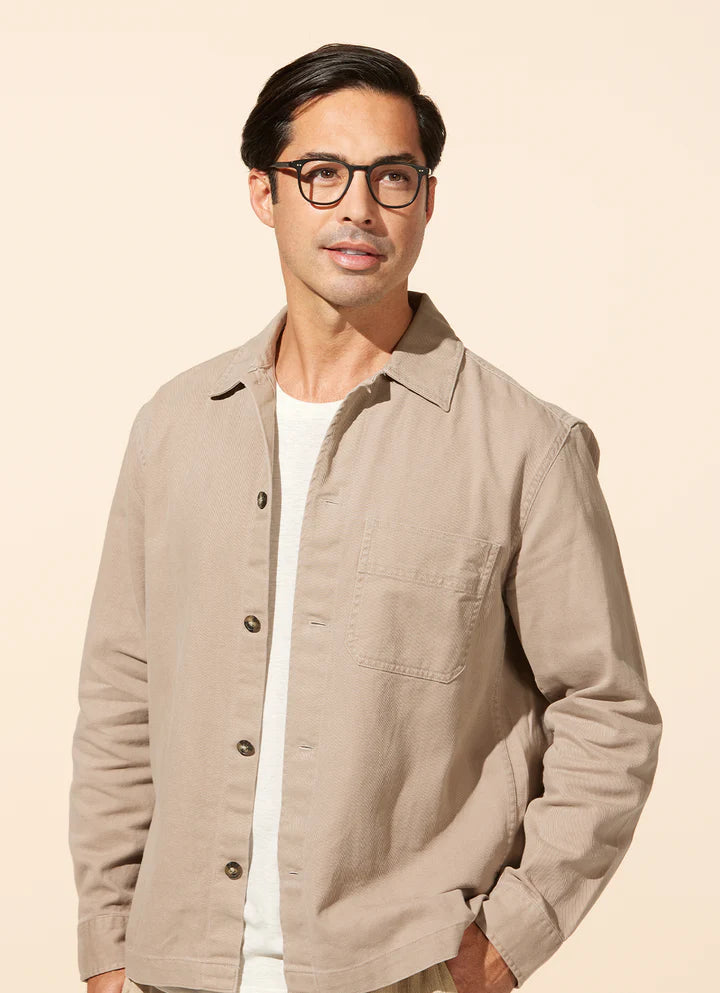 Garrett Leight - Brooks - Olive Tortoise