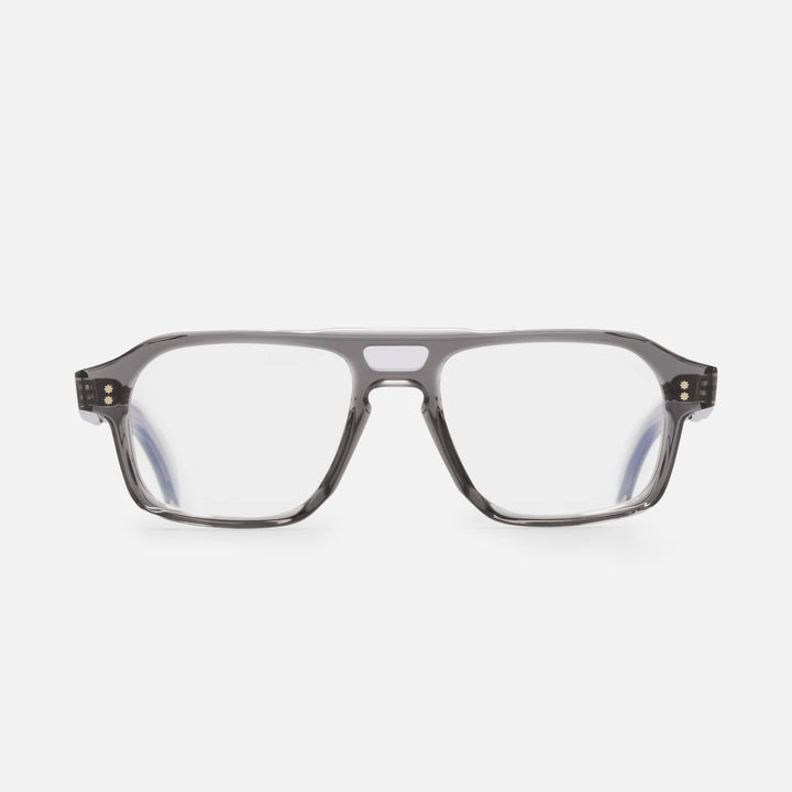 CUTLER AND GROSS GR15 AVIATOR OPTICAL-GREY ON GRANNY CHIC