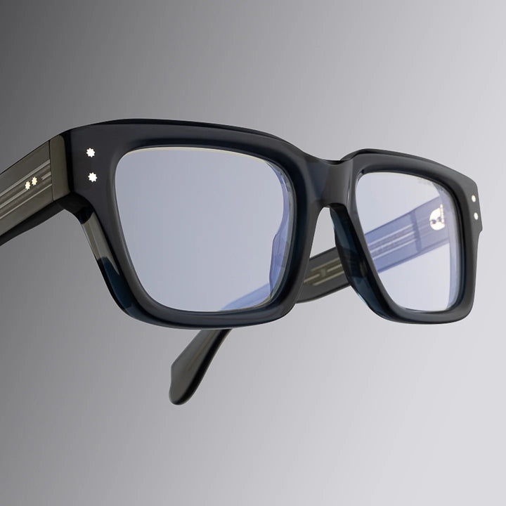 CUTLER AND GROSS SERPENTINE COLLECTION 1432 - DEEP BLUE