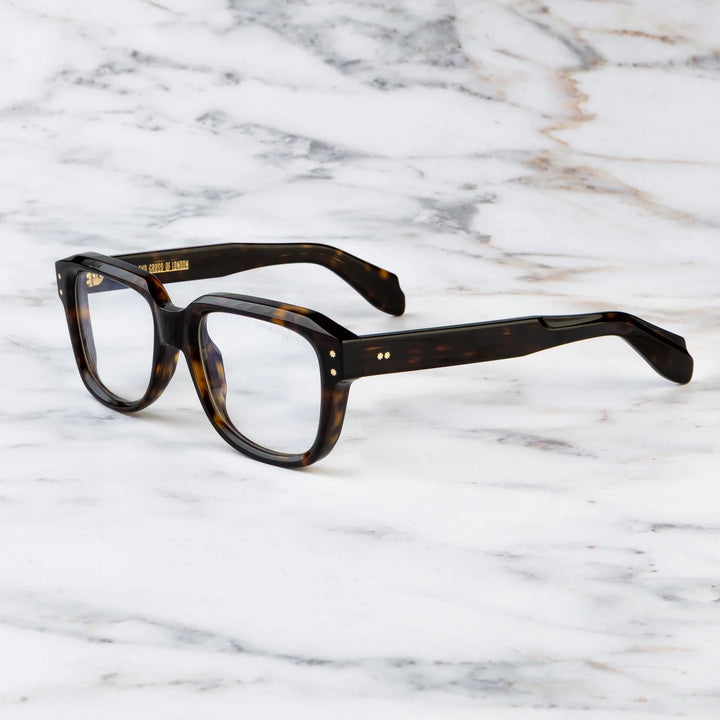 CUTLER AND GROSS SERPENTINE COLLECTION 1433 - DARK HAVANA