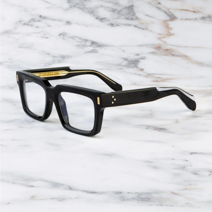 CUTLER AND GROSS SERPENTINE COLLECTION 9386 - BLACK