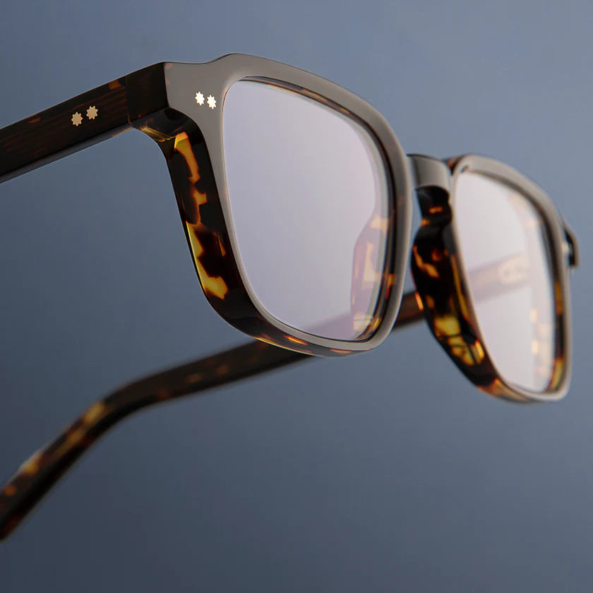 CUTLER AND GROSS GR07 SQUARE OPTICAL-DARK TURTLE