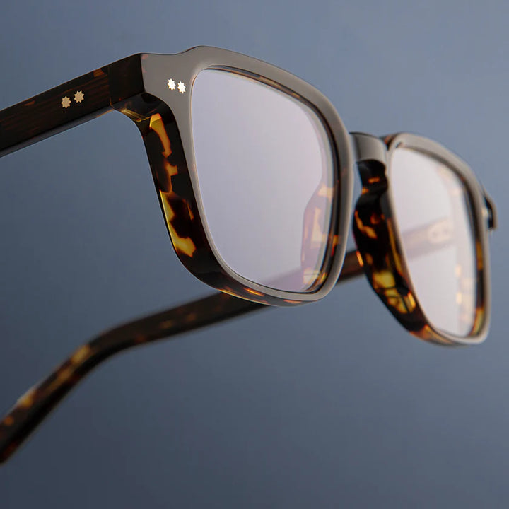 CUTLER AND GROSS GR07 SQUARE OPTICAL-DARK TURTLE