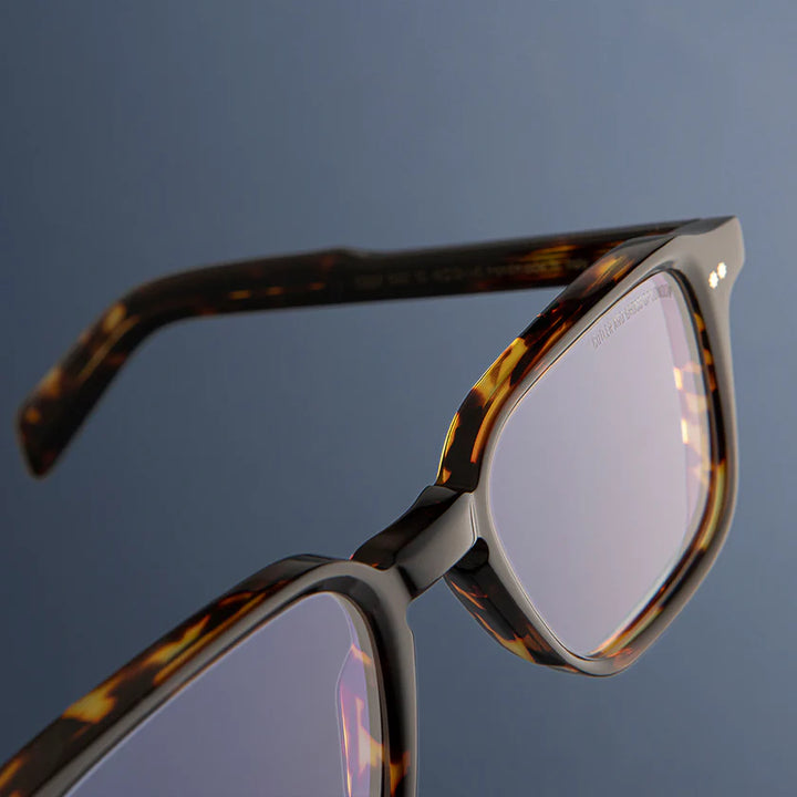 CUTLER AND GROSS GR07 SQUARE OPTICAL-DARK TURTLE