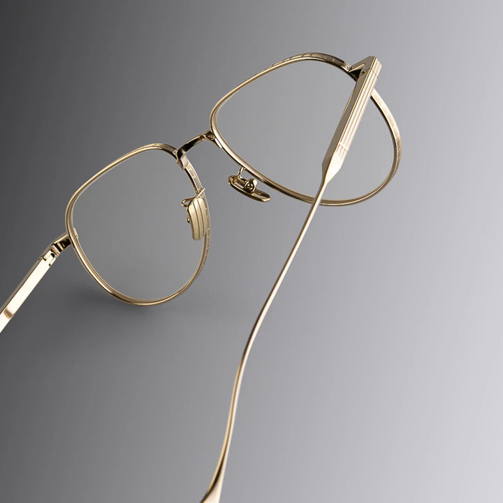 CUTLER AND GROSS KNIGHTSBRIDGE GREEN PEMBROKE 1429-GOLD