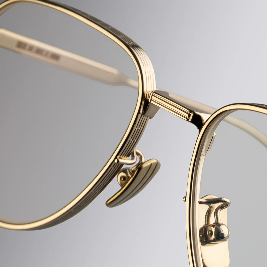 CUTLER AND GROSS KNIGHTSBRIDGE GREEN PEMBROKE 1429-GOLD