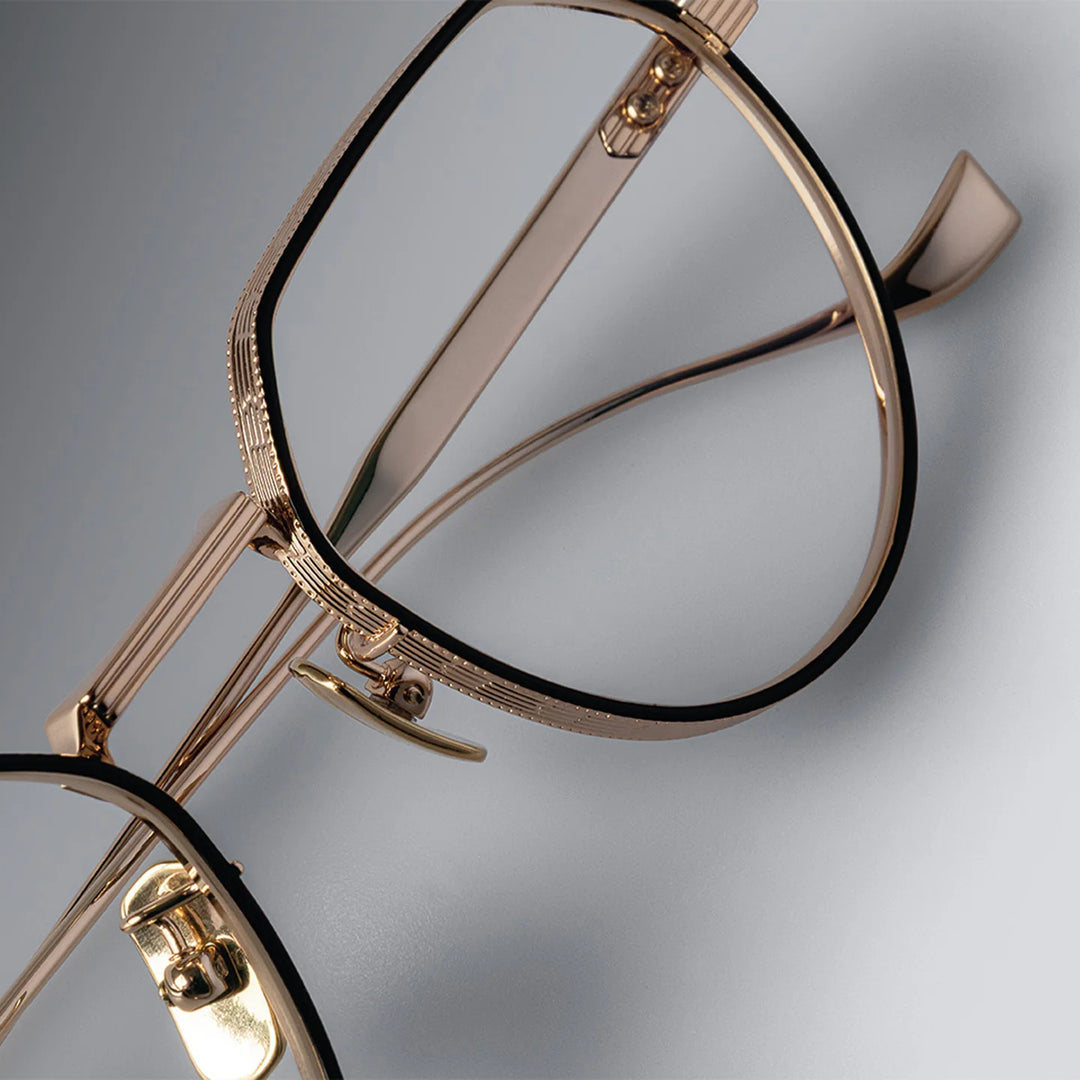 CUTLER AND GROSS KNIGHTSBRIDGE GREEN PELHAM 1430-BLACK ON GOLD
