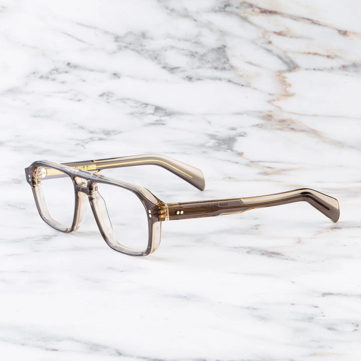 CUTLER AND GROSS GR15 AVIATOR OPTICAL-GREY ON GRANNY CHIC