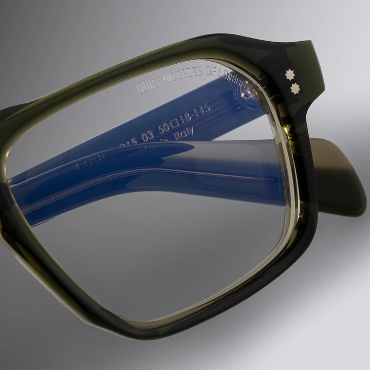 CUTLER AND GROSS GR15 AVIATOR OPTICAL - MULTI OLIVE