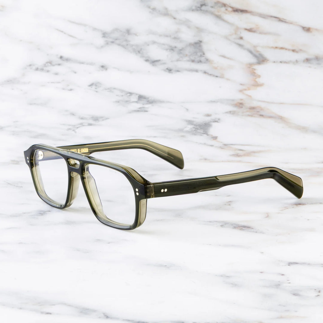 CUTLER AND GROSS GR15 AVIATOR OPTICAL - MULTI OLIVE