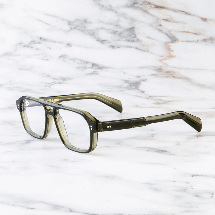 CUTLER AND GROSS GR15 AVIATOR OPTICAL - MULTI OLIVE