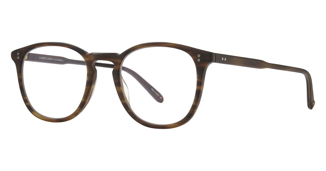 Garrett Leight - Kinney Matte Brandy Tortoise