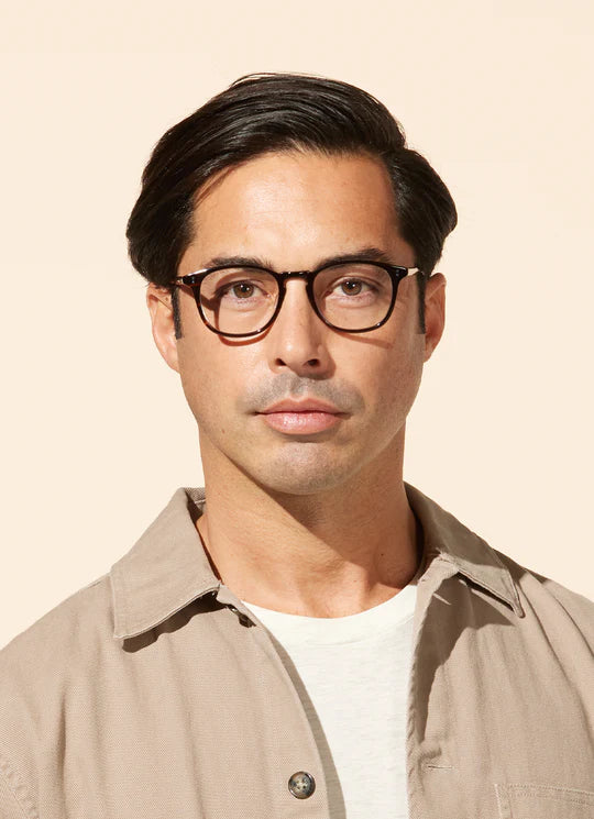 Garrett Leight - Kinney Matte Brandy Tortoise