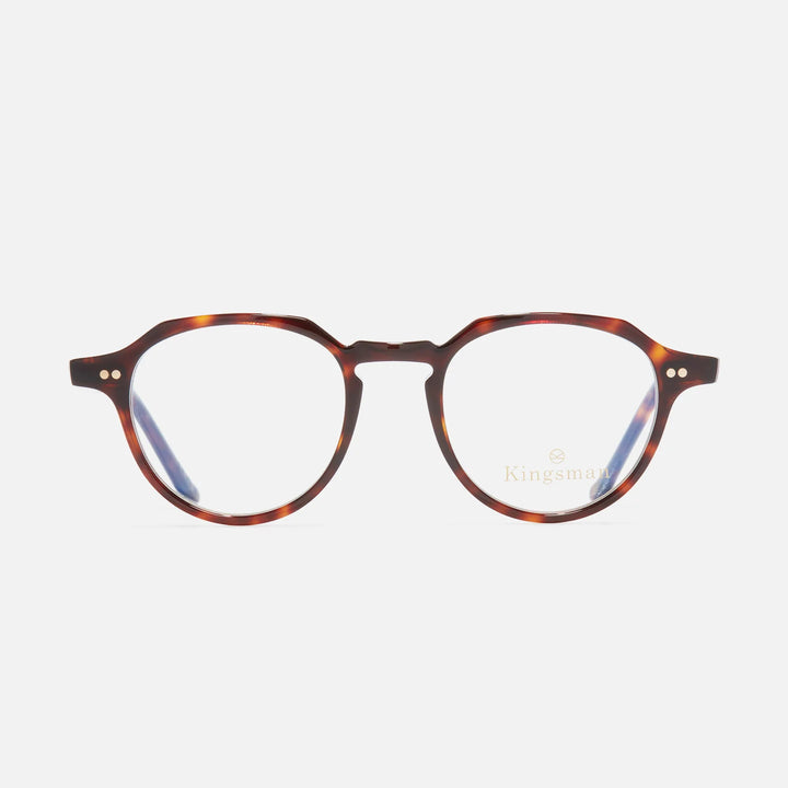 CUTLER AND GROSS KINGSMAN ROUND OPTICAL 1313-DARK TURTLE