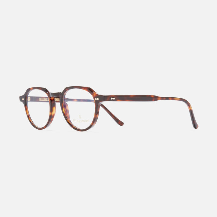 CUTLER AND GROSS KINGSMAN ROUND OPTICAL 1313-DARK TURTLE