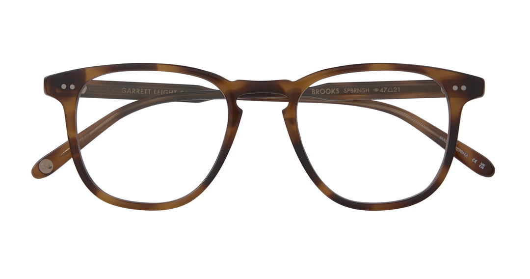 Garrett Leight - Brooks - Spotted Brown Shell