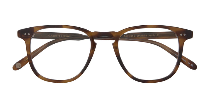 Garrett Leight - Brooks - Spotted Brown Shell