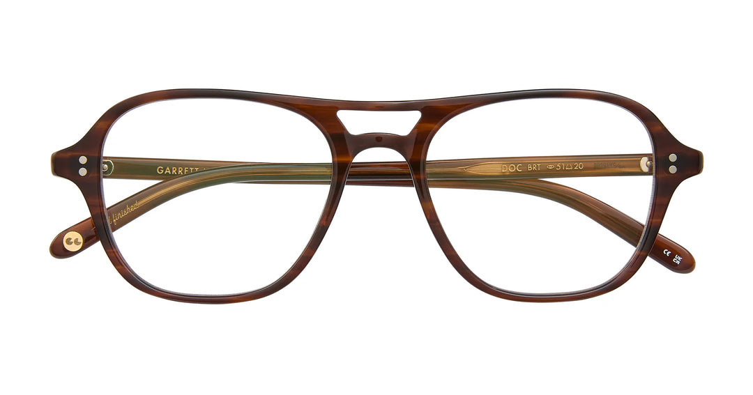 Garrett Leight - Doc - Brandy Tortoise