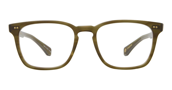 Garrett Leight - Earvin - Matte Olive Tortoise
