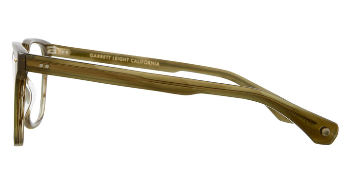 Garrett Leight - Earvin - Matte Olive Tortoise