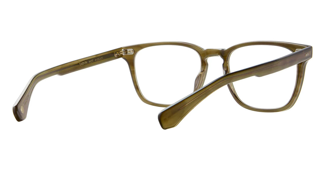 Garrett Leight - Earvin - Matte Olive Tortoise