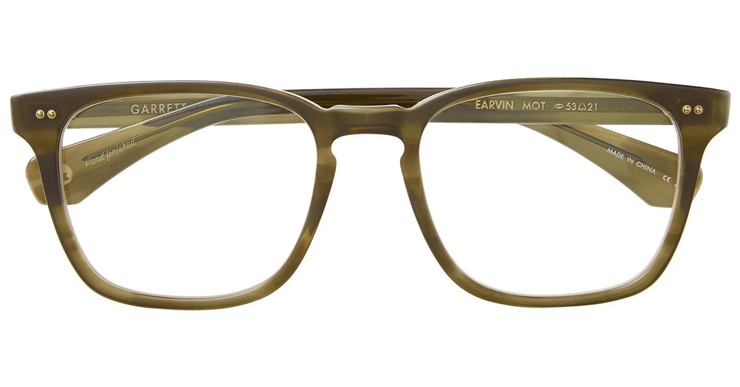 Garrett Leight - Earvin - Matte Olive Tortoise