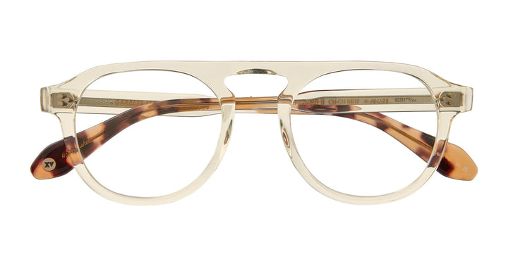 Garrett Leight - Harding II - Champagne Dark Tortoise Fade