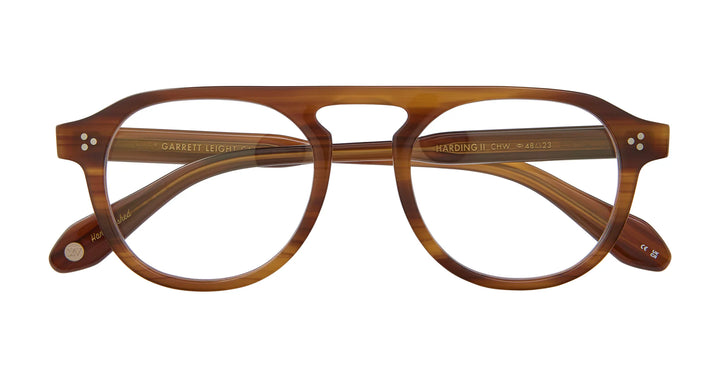 Garrett Leight - Harding II - Cherry Wood