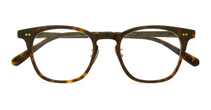 Mr Leight - Wright C - Hickory Tortoise/Antique Gold