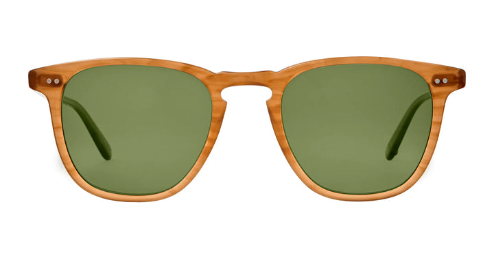 Garrett Leight - Brooks Sun - Butterscotch/Green Polar