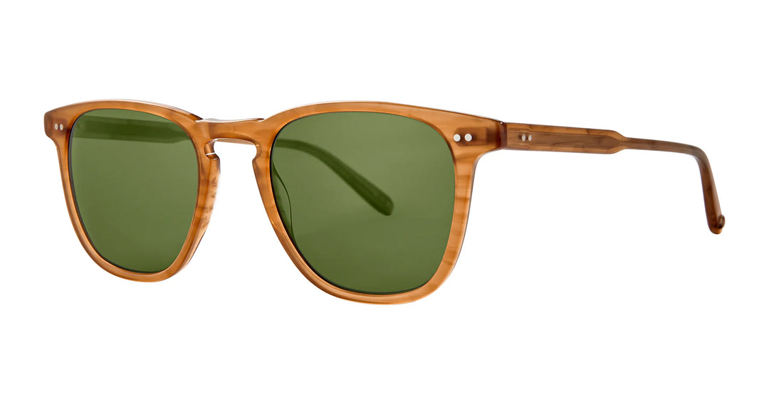 Garrett Leight - Brooks Sun - Butterscotch/Green Polar