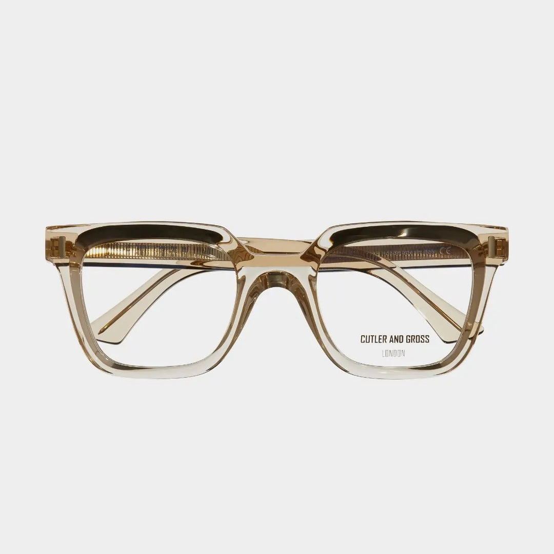 CUTLER AND GROSS 1305 OPTICAL SQUARE GLASSES - GRANNY CHIC