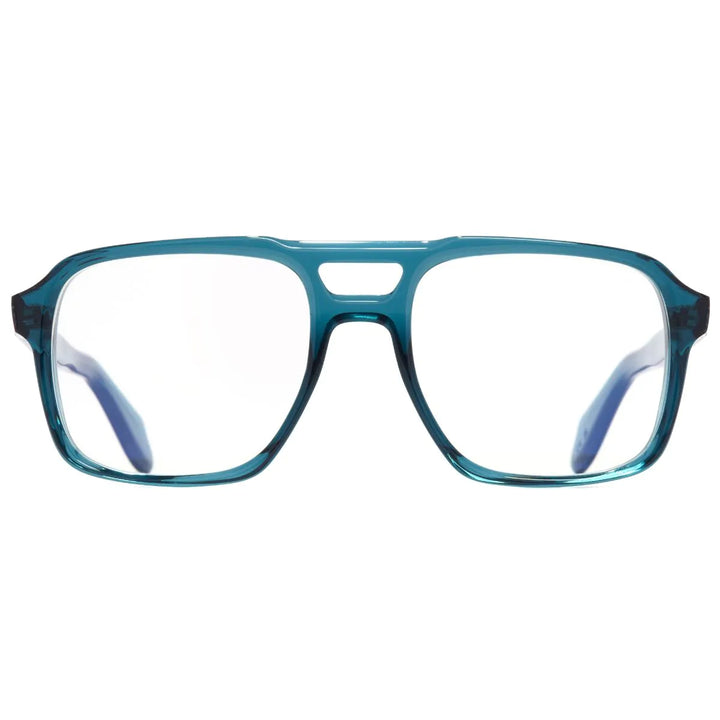 CUTLER AND GROSS 1394 AVIATOR OPTICAL GLASSES-TRIBECA TEAL