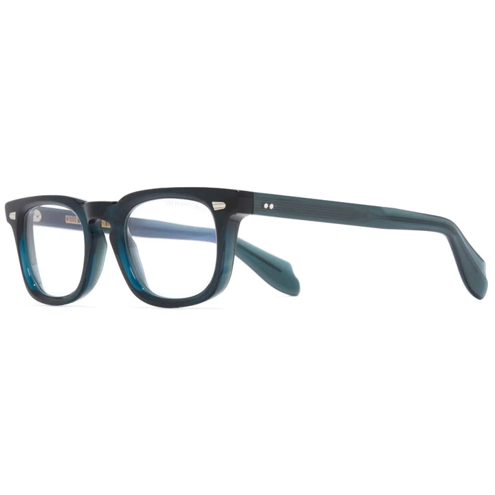 CUTLER AND GROSS 1406 OPTICAL SQUARE GLASSES-OPAL TEAL