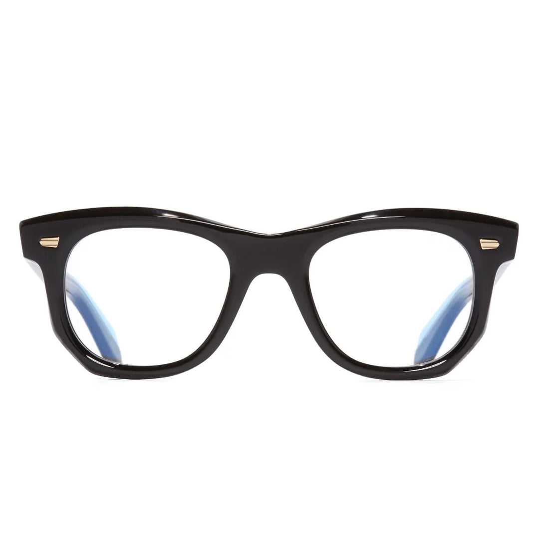 CUTLER AND GROSS 1409 OPTICAL ROUND GLASSES - BLACK