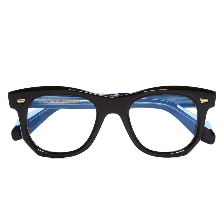 CUTLER AND GROSS 1409 OPTICAL ROUND GLASSES - BLACK