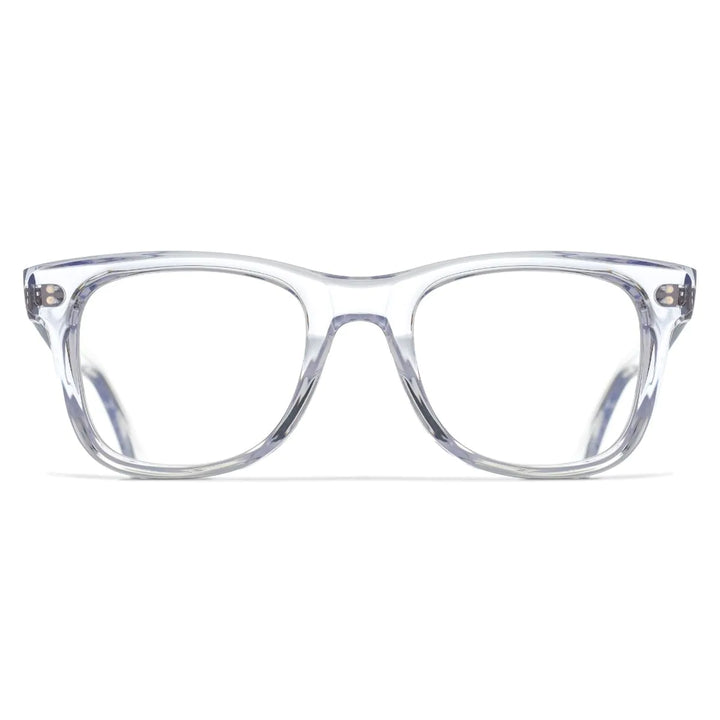 CUTLER AND GROSS 9101 OPTICAL SQUARE GLASSES - CRYSTAL