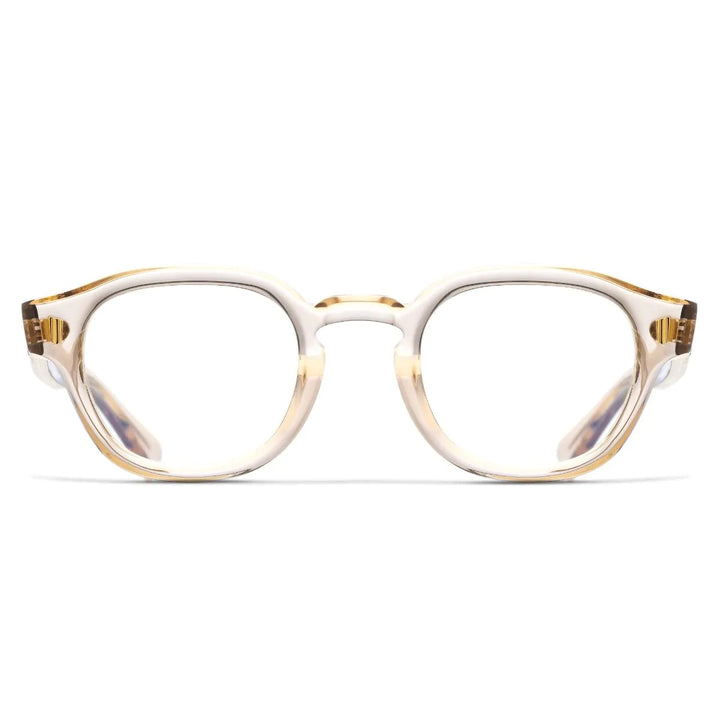 CUTLER AND GROSS 9290 OPTICAL ROUND GLASSES - GRANNY CHIC