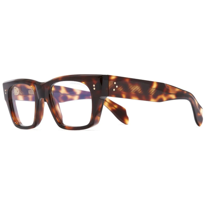 CUTLER AND GROSS 9690 OPTICAL SQUARE GLASSES-OLD BROWN HAVANA
