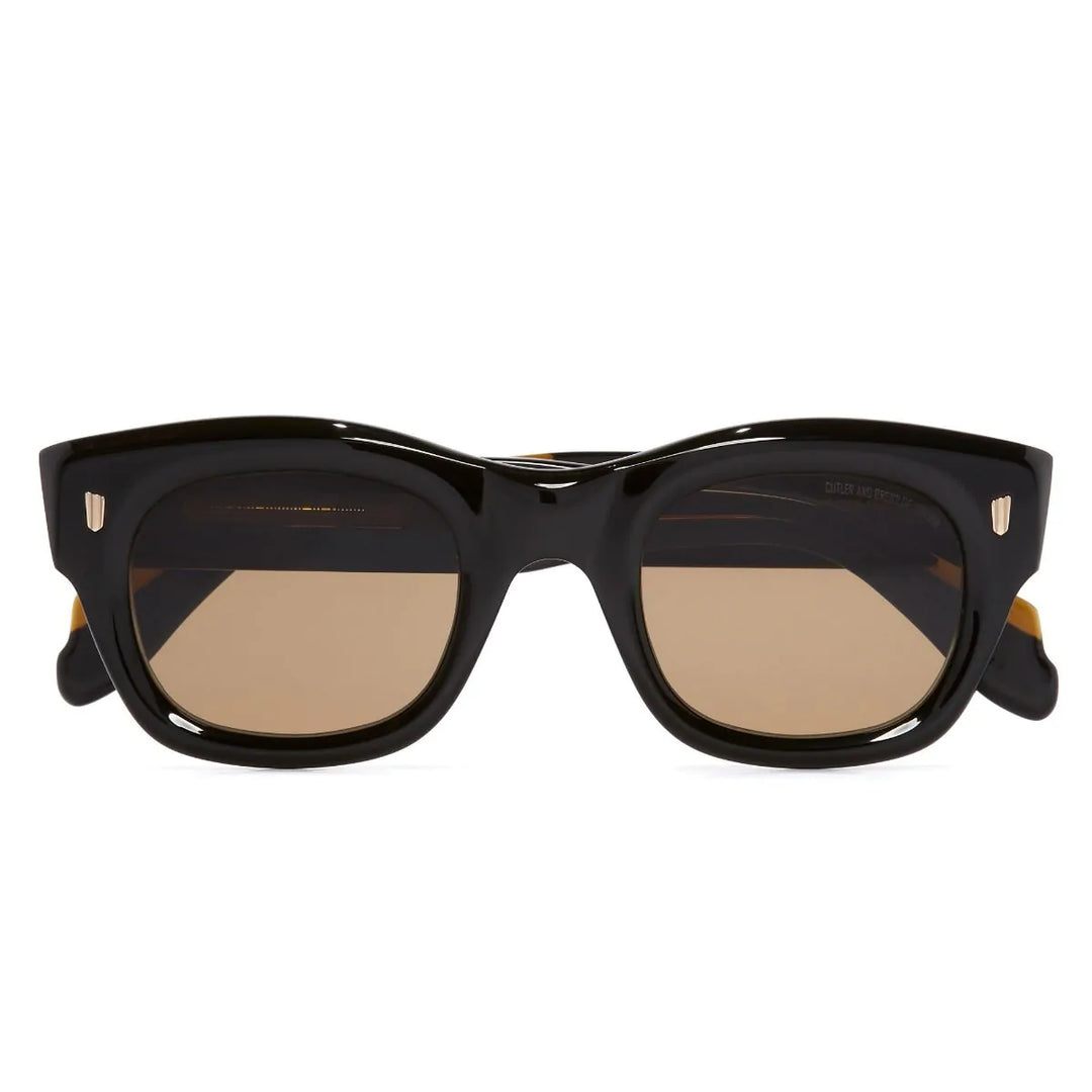CUTLER AND GROSS 9261 SUNGLASSES - OLIVE ON BLACK