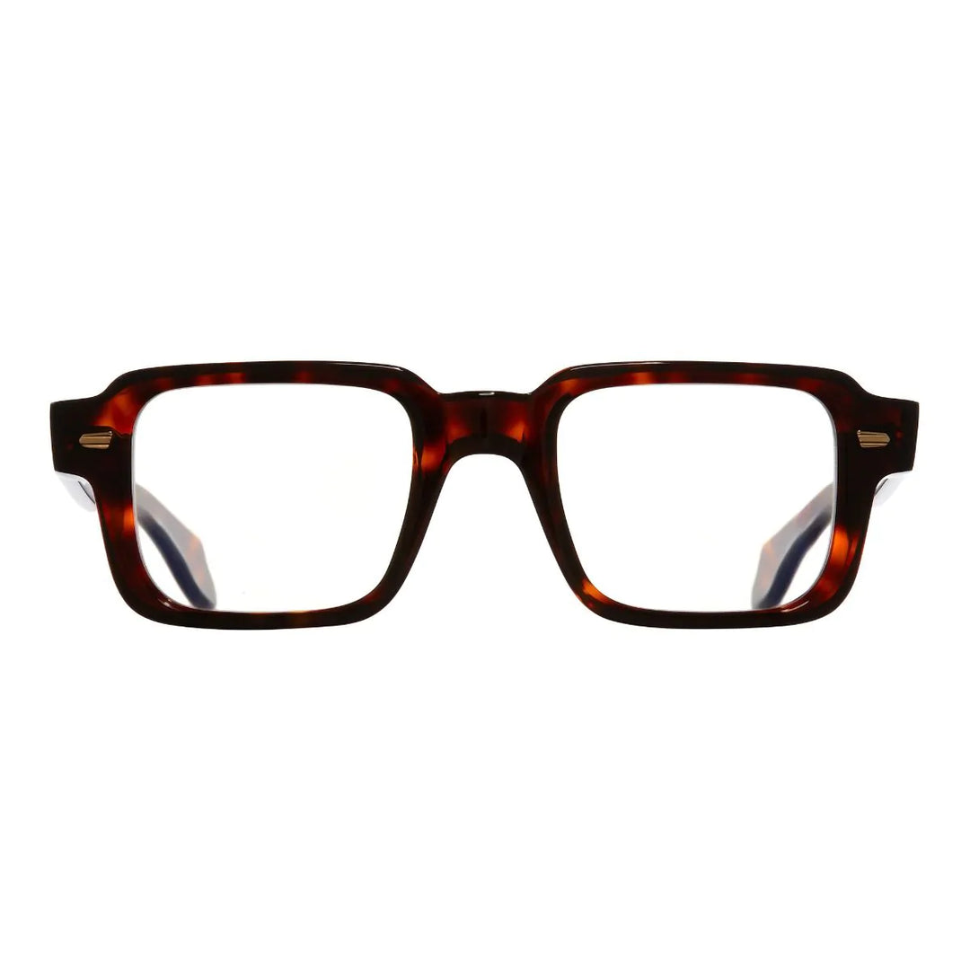CUTLER AND GROSS 1393 OPTICAL SQUARE GLASSES - DARK TURTLE