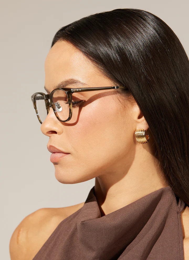 Mr Leight - Wright C - Hickory Tortoise/Antique Gold